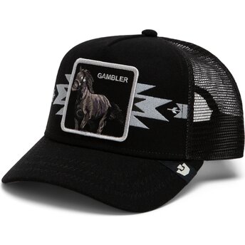 Mützen gebogen schwarz snapback Canyon Gambler Trailblazer The Farm Goorin Bros.