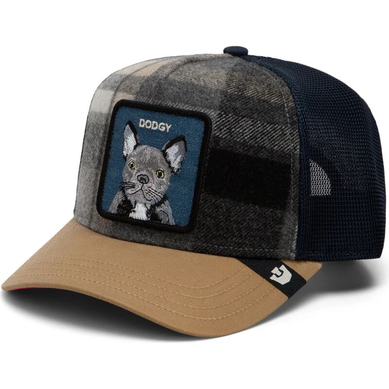 mutzen-gebogen-mehrfarbig-snapback-brit-frenchie-check-mate-dodgy-the-farm-goorin-bros