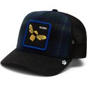casquette-trucker-multicolore-abeille-brit-queen-check-mate-the-farm-goorin-bros