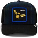 casquette-trucker-multicolore-abeille-brit-queen-check-mate-the-farm-goorin-bros