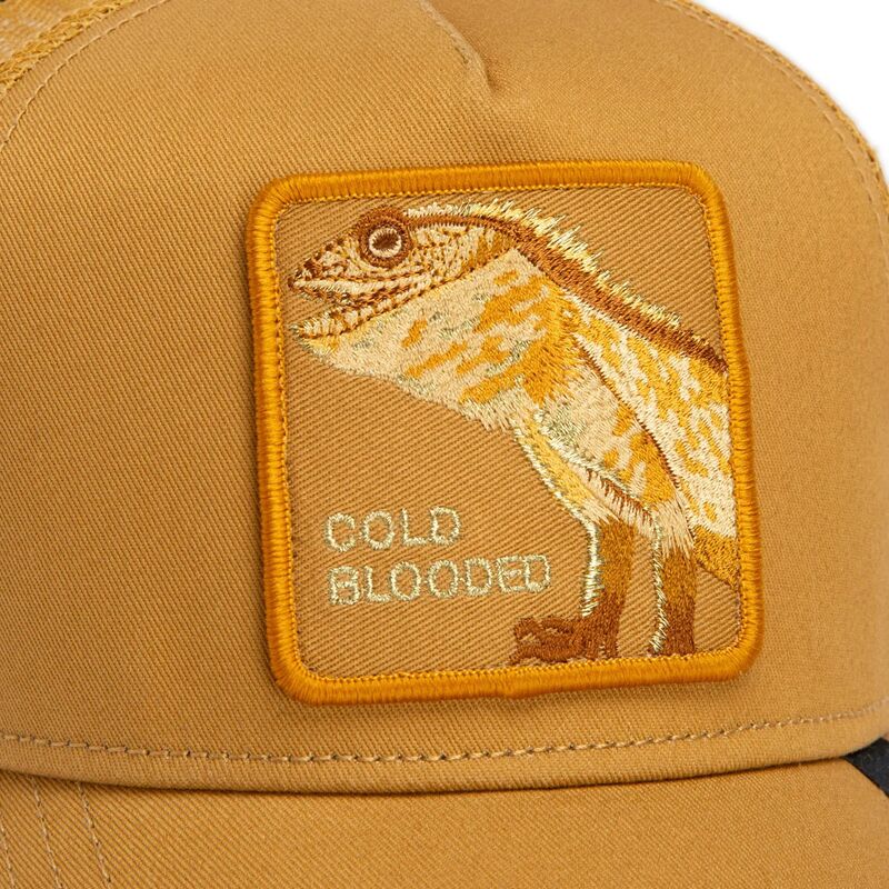 casquette-trucker-marron-iguana-circle-of-life-cold-blooded-tone-shift-the-farm-goorin-bros