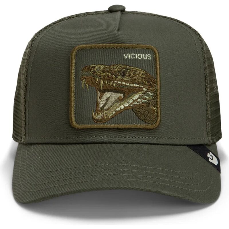 casquette-trucker-verte-serpent-circle-of-life-vicious-tone-shift-the-farm-goorin-bros