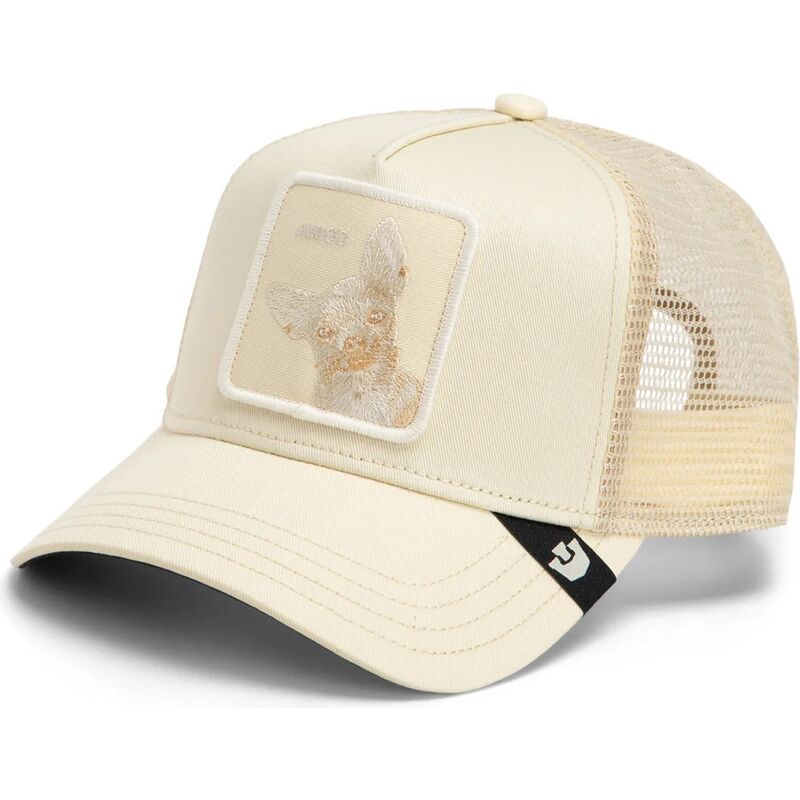 casquette-trucker-creme-chihuahua-tonal-amigo-full-intent-the-farm-goorin-bros