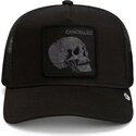 mutzen-gebogen-schwarz-snapback-tonal-skull-full-intent-cancelled-the-farm-goorin-bros