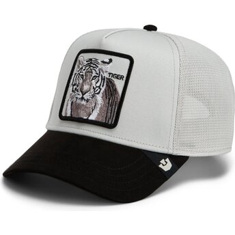 Mützen gebogen grau snapback Suede Tiger Microsuede The Farm Goorin Bros.