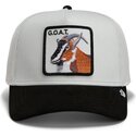 casquette-trucker-grise-et-noire-chevre-suede-greatest-goat-microsuede-the-farm-goorin-bros