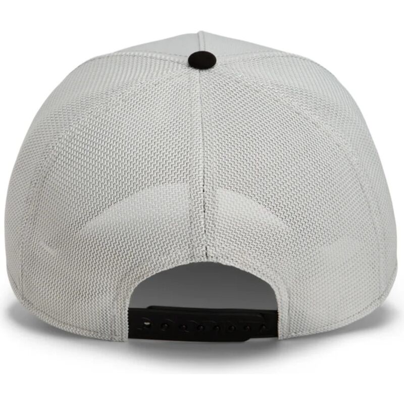 casquette-trucker-grise-et-noire-chevre-suede-greatest-goat-microsuede-the-farm-goorin-bros