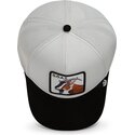 casquette-trucker-grise-et-noire-chevre-suede-greatest-goat-microsuede-the-farm-goorin-bros