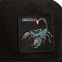 mutzen-gebogen-schwarz-snapback-suede-scorpion-microsuede-the-farm-goorin-bros