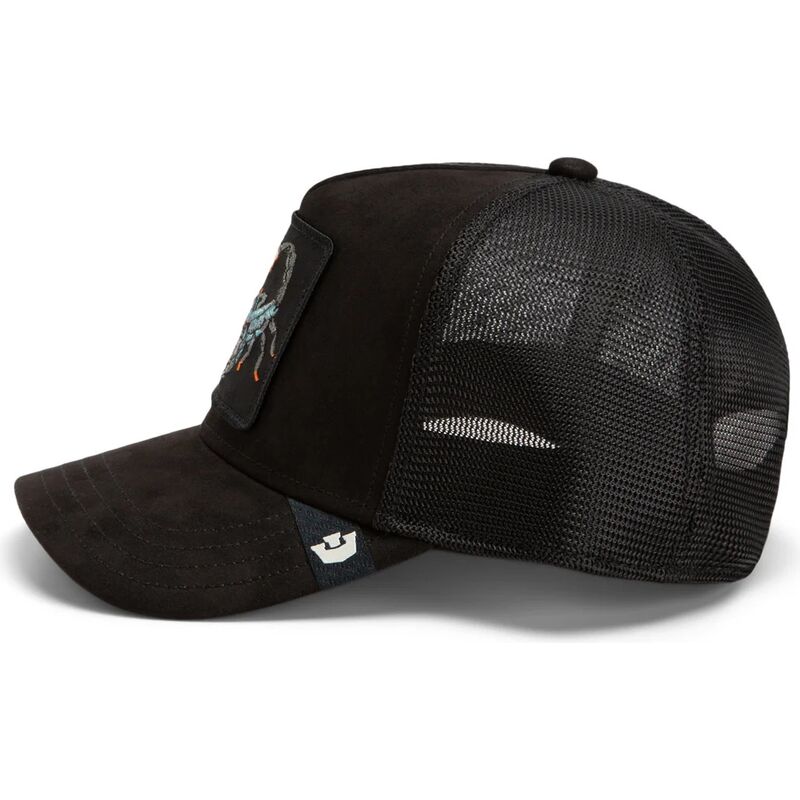 mutzen-gebogen-schwarz-snapback-suede-scorpion-microsuede-the-farm-goorin-bros