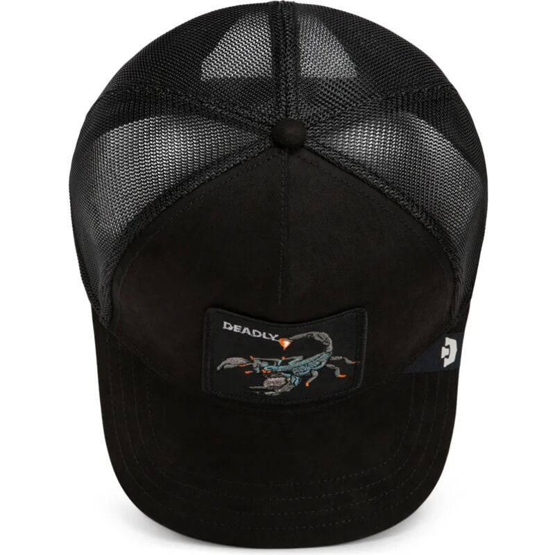 mutzen-gebogen-schwarz-snapback-suede-scorpion-microsuede-the-farm-goorin-bros