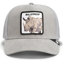casquette-trucker-grise-rhinoceros-suede-rhino-microsuede-bulletproof-the-farm-goorin-bros