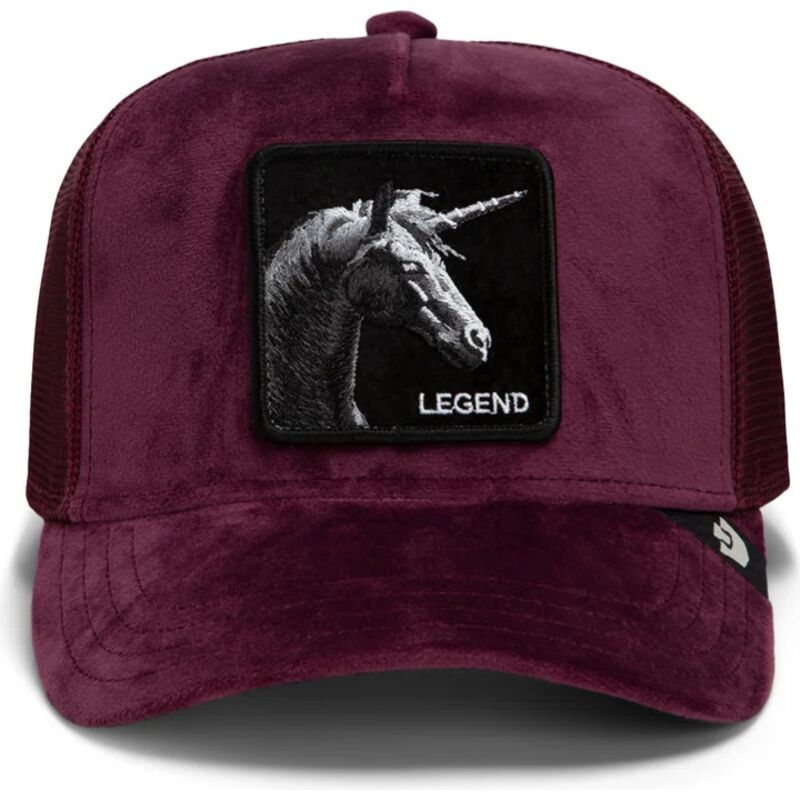 mutzen-gebogen-rot-snapback-velour-legend-the-farm-goorin-bros