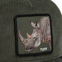 casquette-trucker-verte-rhinoceros-corduroy-tuff-ridgeline-the-farm-goorin-bros