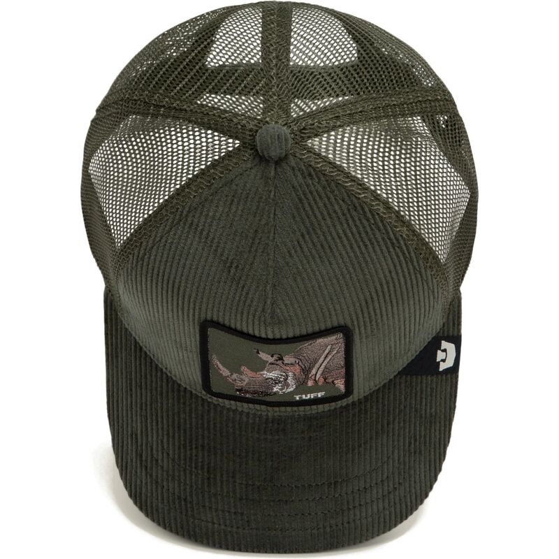 casquette-trucker-verte-rhinoceros-corduroy-tuff-ridgeline-the-farm-goorin-bros casquette-trucker-verte-rhinoceros-corduroy-tuff-ridgeline-the-farm-goorin-bros