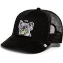 casquette-trucker-noire-koala-corduroy-dope-ridgeline-the-farm-goorin-bros