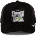 mutzen-gebogen-schwarz-snapback-corduroy-dope-ridgeline-the-farm-goorin-bros