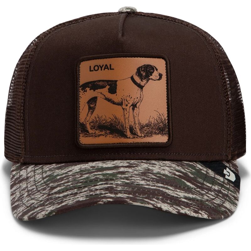 mutzen-gebogen-braun-snapback-engraved-dog-camo-glitch-the-farm-goorin-bros mutzen-gebogen-braun-snapback-engraved-dog-camo-glitch-the-farm-goorin-bros