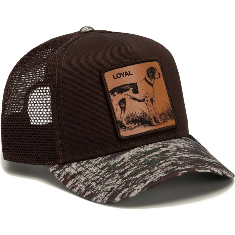 mutzen-gebogen-braun-snapback-engraved-dog-camo-glitch-the-farm-goorin-bros mutzen-gebogen-braun-snapback-engraved-dog-camo-glitch-the-farm-goorin-bros