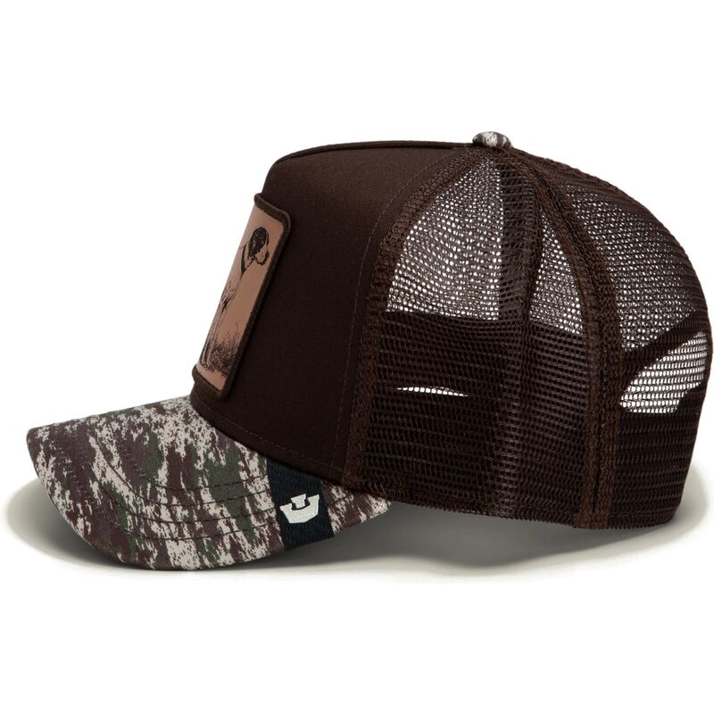 mutzen-gebogen-braun-snapback-engraved-dog-camo-glitch-the-farm-goorin-bros mutzen-gebogen-braun-snapback-engraved-dog-camo-glitch-the-farm-goorin-bros