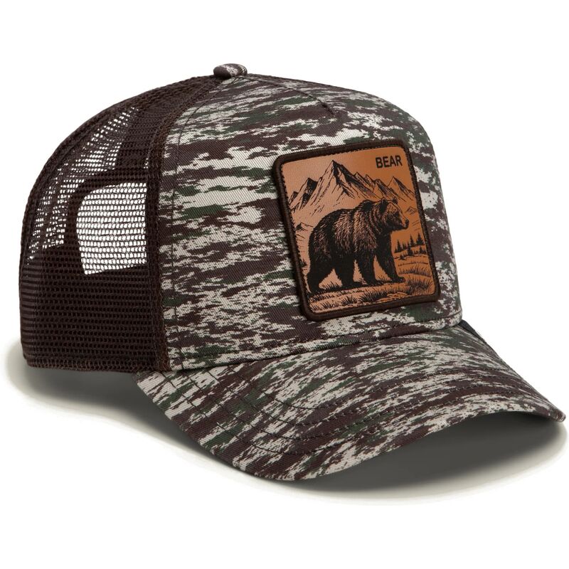 mutzen-gebogen-tarnung-snapback-engraved-bear-camo-glitch-the-farm-goorin-bros