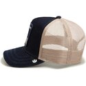 casquette-trucker-bleue-marine-et-beige-chien-guard-denim-after-dark-the-farm-goorin-bros