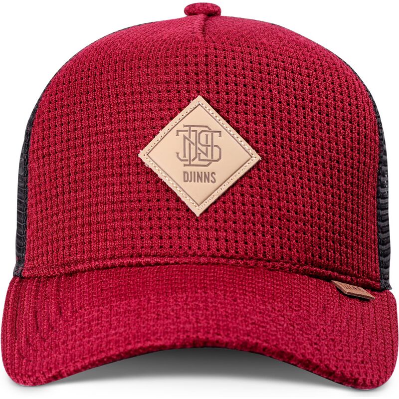 mutzen-gebogen-rot-snapback-hft-knitted-fab-von-djinns mutzen-gebogen-rot-snapback-hft-knitted-fab-von-djinns