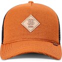 casquette-trucker-orange-et-noire-hft-knitted-fab-djinns