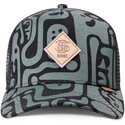 mutzen-gebogen-grun-snapback-hft-denim-oracle-von-djinns