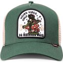 mutzen-gebogen-grun-snapback-hft-do-nothing-club-weird-vibes-frog-von-djinns