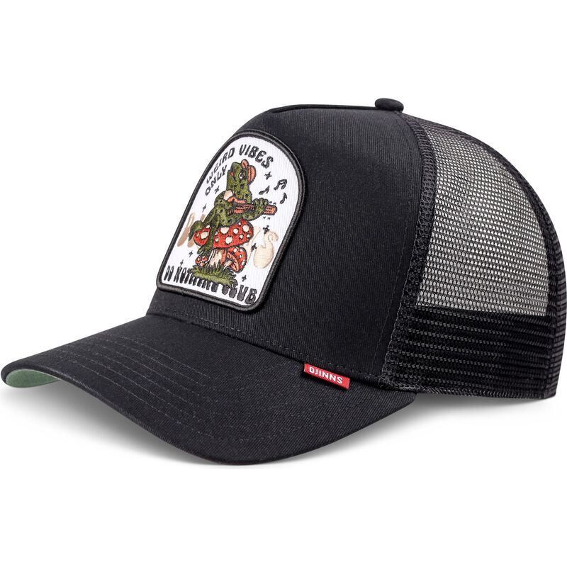 casquette-trucker-noire-hft-do-nothing-club-weird-vibes-frog-djinns casquette-trucker-noire-hft-do-nothing-club-weird-vibes-frog-djinns