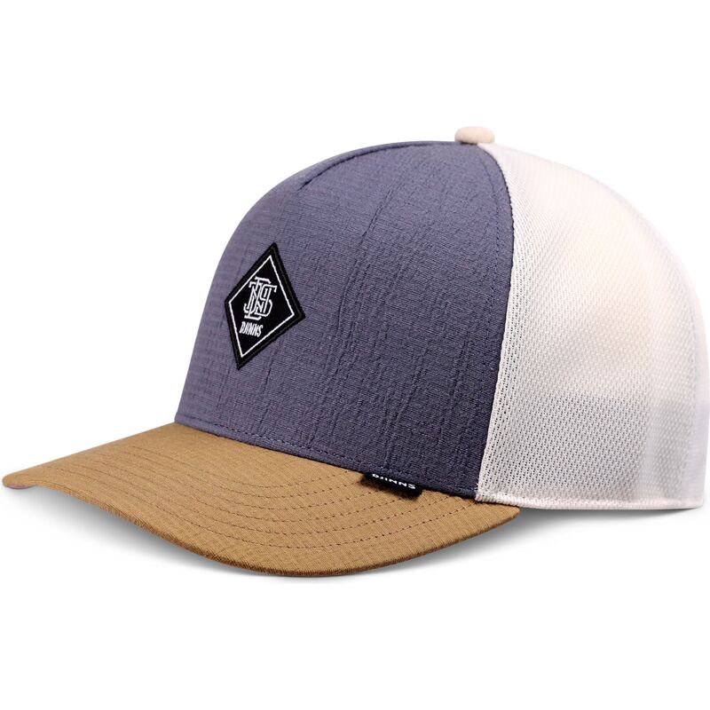 casquette-trucker-bleue-et-marron-new-hft-seer-block-djinns casquette-trucker-bleue-et-marron-new-hft-seer-block-djinns