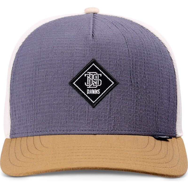 casquette-trucker-bleue-et-marron-new-hft-seer-block-djinns casquette-trucker-bleue-et-marron-new-hft-seer-block-djinns