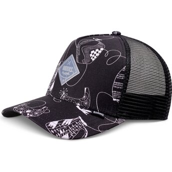 Casquette trucker noire HFT Bottles Djinns