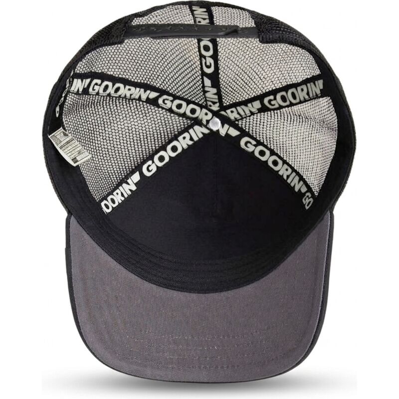 schwarze-trucker-kappe-panther-the-black-panther-core-combo-the-farm-von-goorin-bros schwarze-trucker-kappe-panther-the-black-panther-core-combo-the-farm-von-goorin-bros