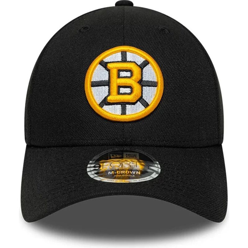 mutzen-gebogen-schwarz-snapback-9forty-m-crown-team-der-boston-bruins-nhl-von-new-era