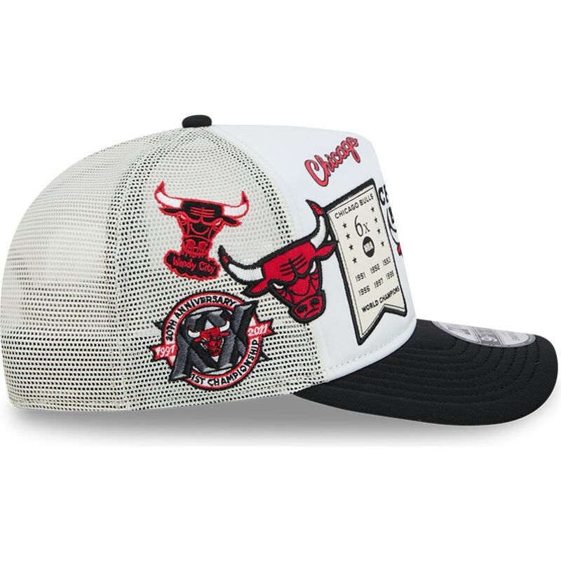 casquette-trucker-blanche-et-noire-hardwood-classics-9fifty-a-frame-precurved-chicago-bulls-nba-new-era