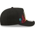 mutzen-gebogen-schwarz-snapback-9fifty-a-frame-precurved-skyline-der-los-angeles-dodgers-mlb-von-new-era