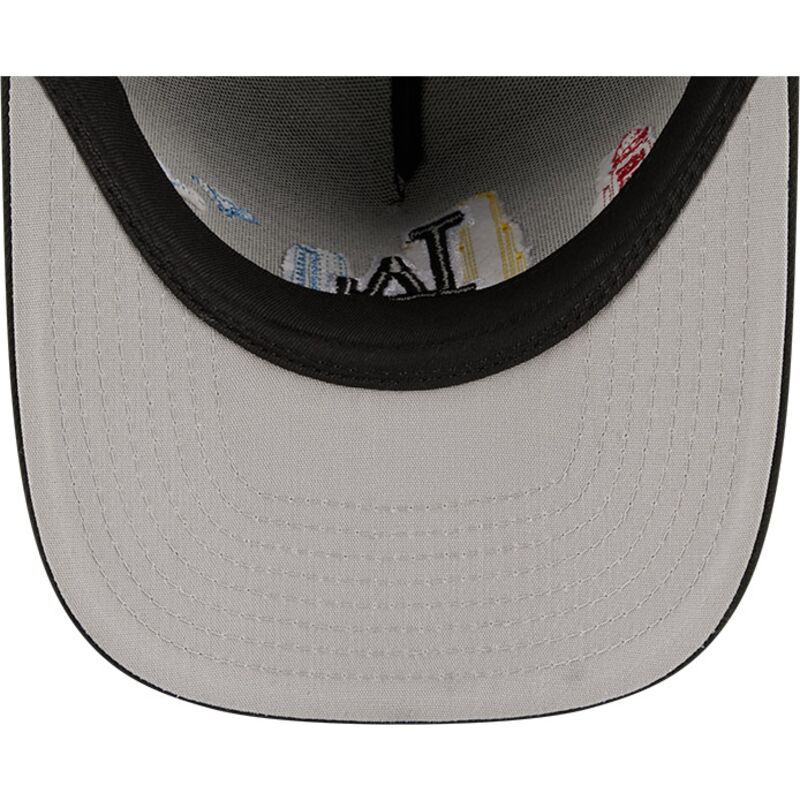 casquette-courbee-noire-snapback-9fifty-a-frame-precurved-skyline-los-angeles-dodgers-mlb-new-era