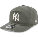mutzen-gebogen-grun-snapback-19twenty-precurved-der-new-york-yankees-mlb-von-new-era