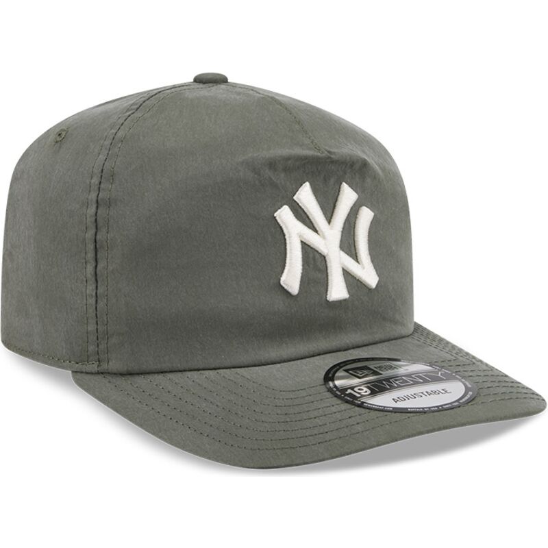 mutzen-gebogen-grun-snapback-19twenty-precurved-der-new-york-yankees-mlb-von-new-era