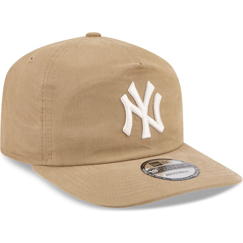 casquette-courbee-beige-snapback-19twenty-precurved-new-york-yankees-mlb-new-era