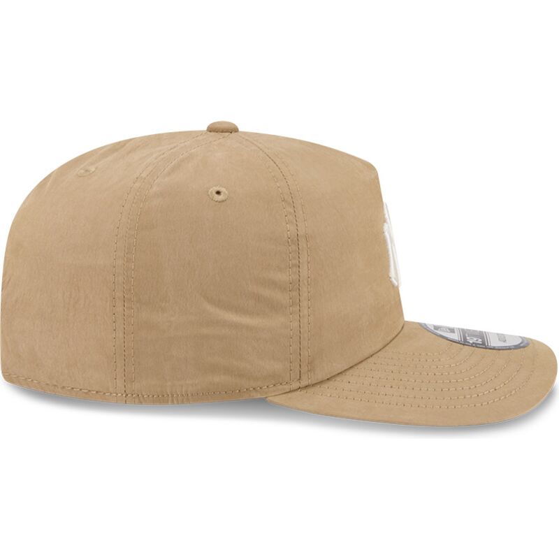 mutzen-gebogen-beige-snapback-19twenty-precurved-der-new-york-yankees-mlb-von-new-era