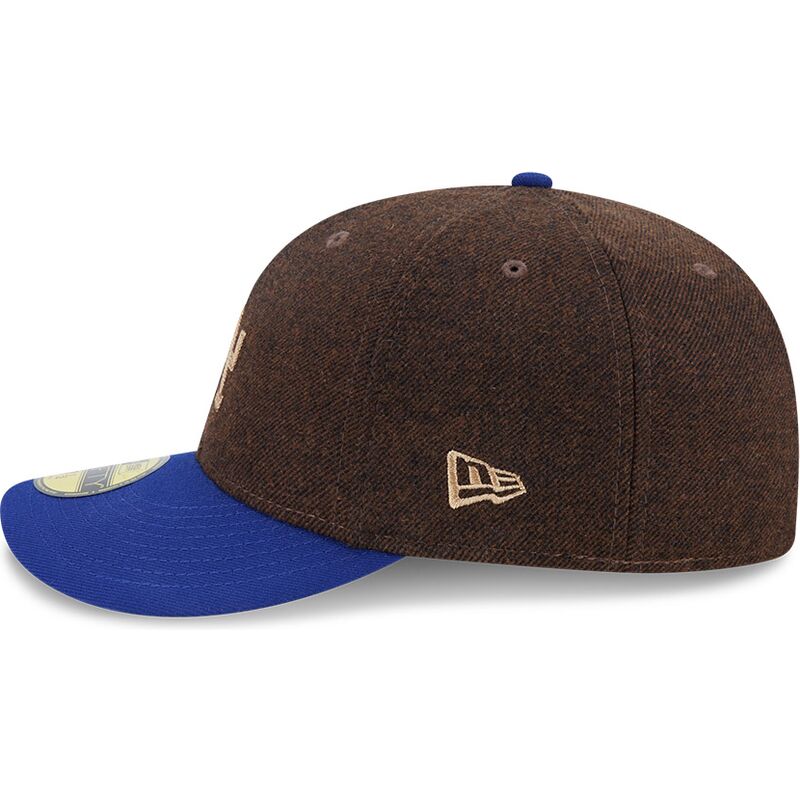 mutzen-gebogen-braun-angepasst-59fifty-precurved-der-los-angeles-dodgers-mlb-von-new-era