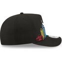 casquette-courbee-noire-snapback-9fifty-a-frame-precurved-skyline-chicago-bulls-nba-new-era