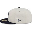 casquette-plate-blanche-et-bleue-marine-ajustee-59fifty-checkered-new-york-yankees-mlb-new-era