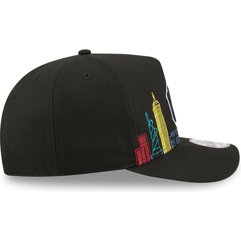 mutzen-gebogen-schwarz-snapback-9fifty-a-frame-precurved-skyline-der-new-york-yankees-mlb-von-new-era mutzen-gebogen-schwarz-snapback-9fifty-a-frame-precurved-skyline-der-new-york-yankees-mlb-von-new-era
