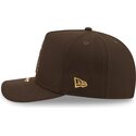 mutzen-gebogen-braun-snapback-9fifty-a-frame-precurved-visor-pin-der-chicago-white-sox-mlb-von-new-era