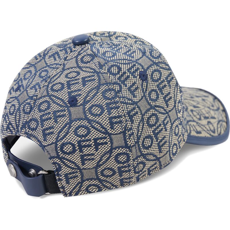 casquette-courbee-bleue-marine-ajustable-off-jacquard-canvas-l-ab-c-o-off-white