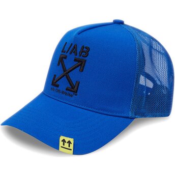 Casquette trucker bleue avec logo noir Clamp Arrows L/AB c/o Off-White™